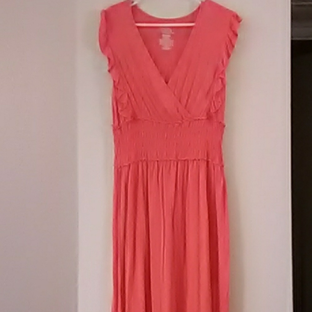 🌺Coral Maxi Dress 🌺